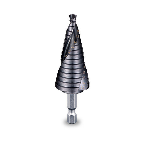 3keego Step drill SDR Hex Shank Tia Coated Type.